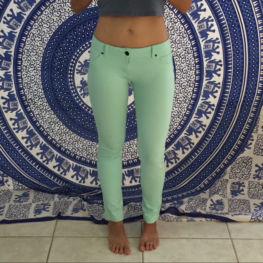 Mint Jeggings NWOT